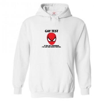 Gay Test Funny Classic Unisex Kids and Adults Pullover Hoodie